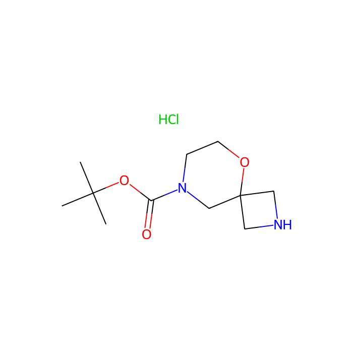 tert-butyl 5-oxa-2,8-diazaspiro[3.5]nonane-8-carboxylate;hydrochloride