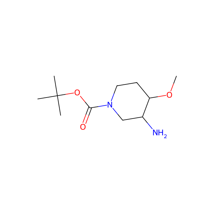tert-butyl (3R,4R)-3-amino-4-methoxy-piperidine-1-carboxylate