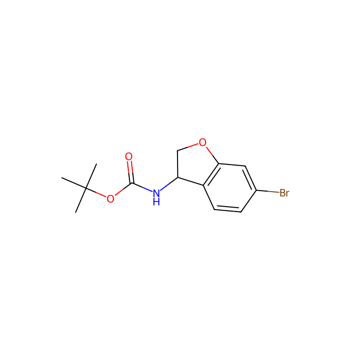 tert-butyl N-[(3S)-6-bromo-2,3-dihydrobenzofuran-3-yl]carbamate