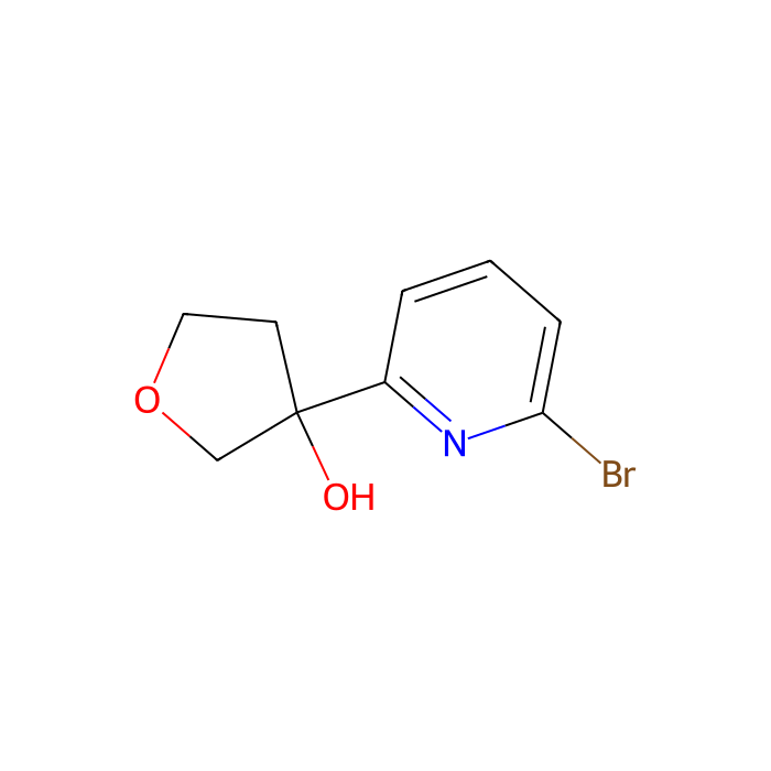 3-(6-bromo-2-pyridyl)tetrahydrofuran-3-ol