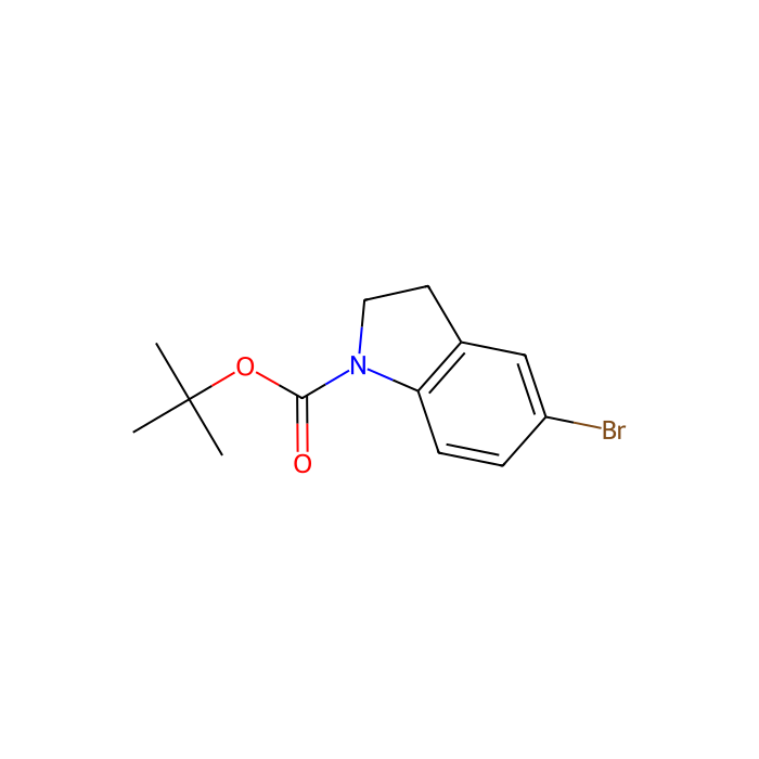 1-Boc-5-溴吲哚啉
