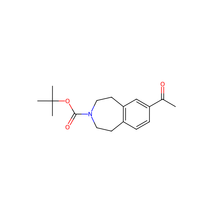 tert-butyl 7-acetyl-1,2,4,5-tetrahydro-3-benzazepine-3-carboxylate