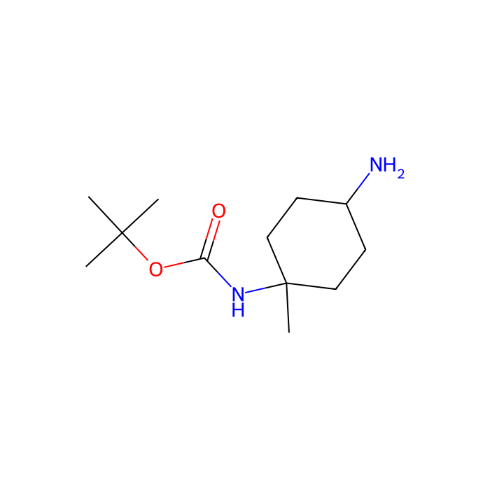 tert-butyl trans-N-(4-amino-1-methyl-cyclohexyl)carbamate