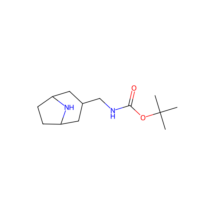tert-butyl N-[[exo-8-azabicyclo[3.2.1]octan-3-yl]methyl]carbamate
