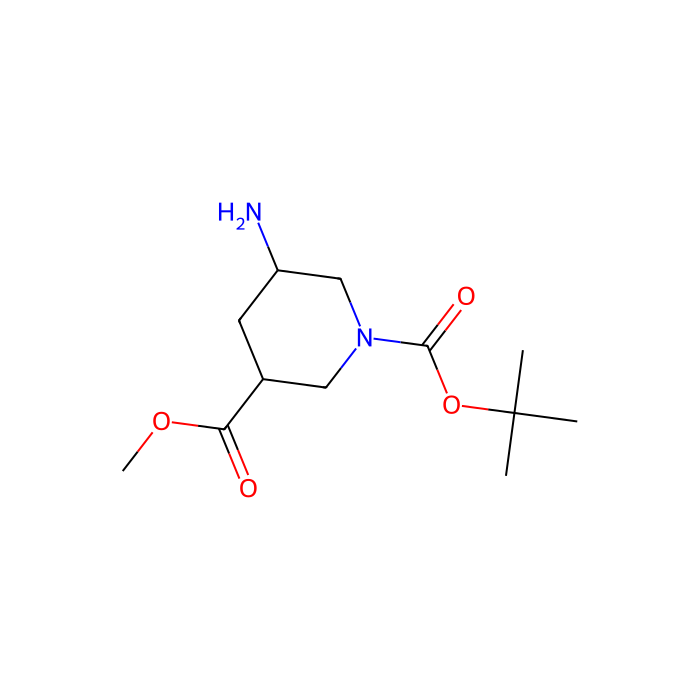 1-tert-butyl 3-methyl (3R,5S)-5-aminopiperidine-1,3-dicarboxylate