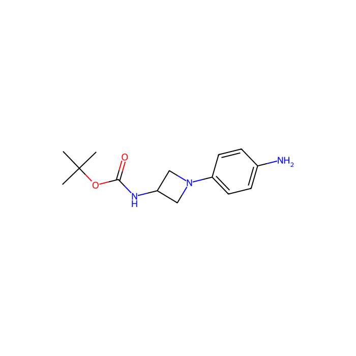 tert-butyl N-[1-(4-aminophenyl)azetidin-3-yl]carbamate