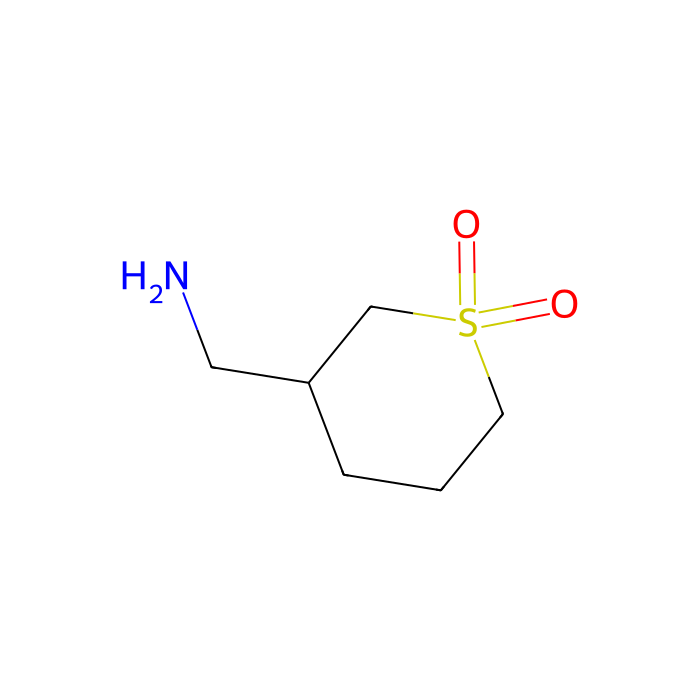 3-(aminomethyl)-1λ⁶-thiane-1,1-dione
