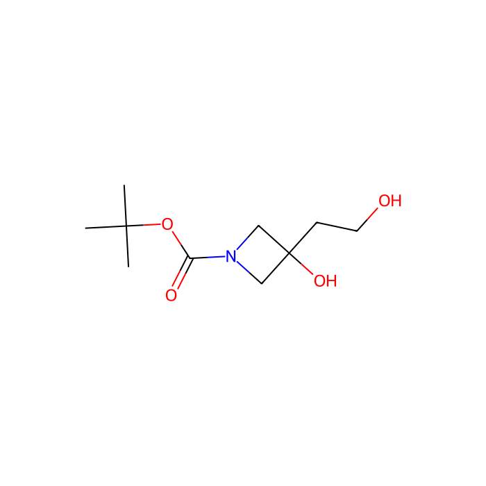 tert-butyl 3-hydroxy-3-(2-hydroxyethyl)azetidine-1-carboxylate