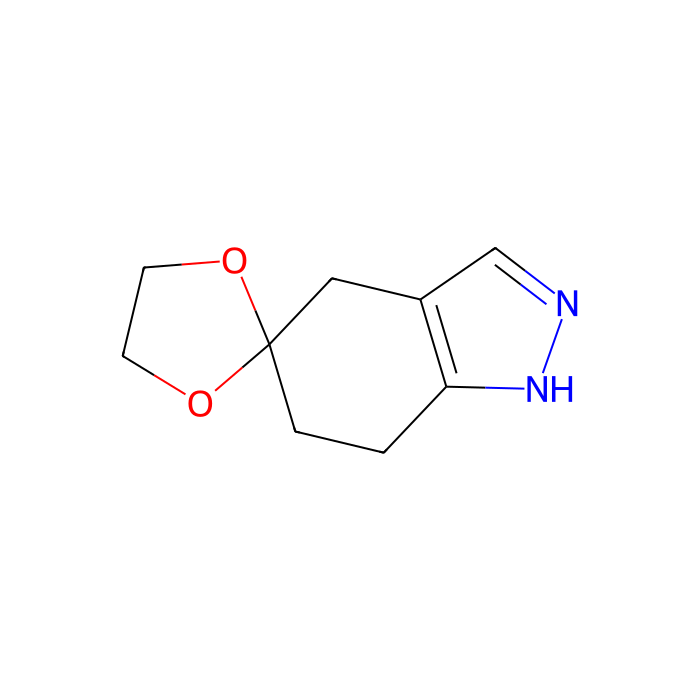 1',4',6',7'-tetrahydrospiro[[1,3]dioxolane-2,5'-indazole]