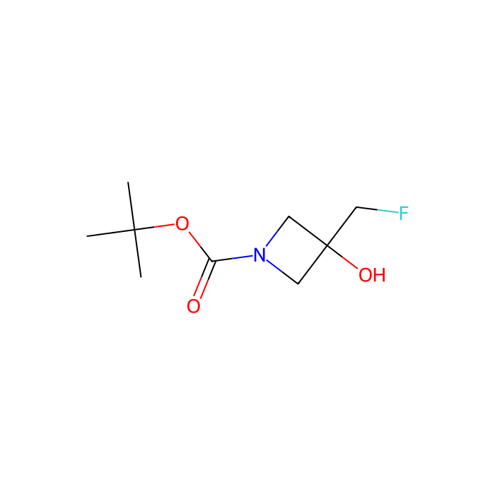 tert-butyl 3-(fluoromethyl)-3-hydroxyazetidine-1-carboxylate