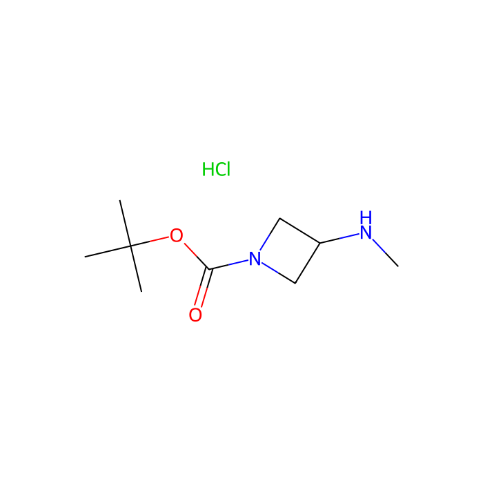 tert-butyl 3-(methylamino)azetidine-1-carboxylate;hydrochloride