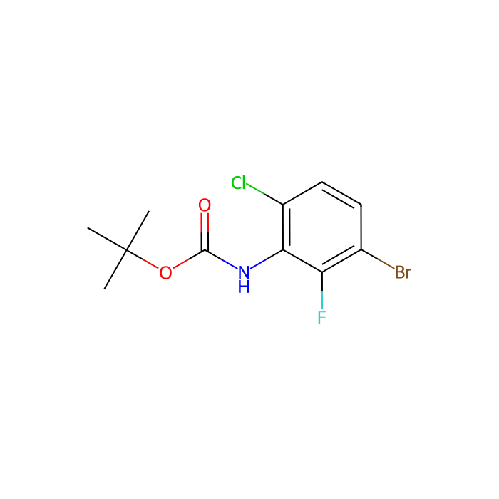 tert-butyl N-(3-bromo-6-chloro-2-fluoro-phenyl)carbamate