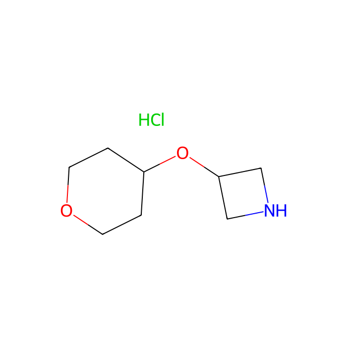 3-tetrahydropyran-4-yloxyazetidine;hydrochloride