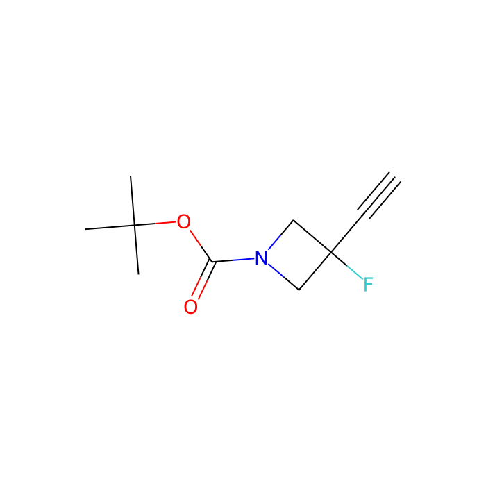 tert-butyl 3-ethynyl-3-fluoro-azetidine-1-carboxylate