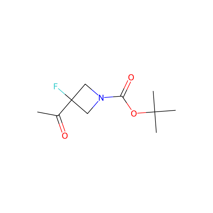 tert-butyl 3-acetyl-3-fluoro-azetidine-1-carboxylate