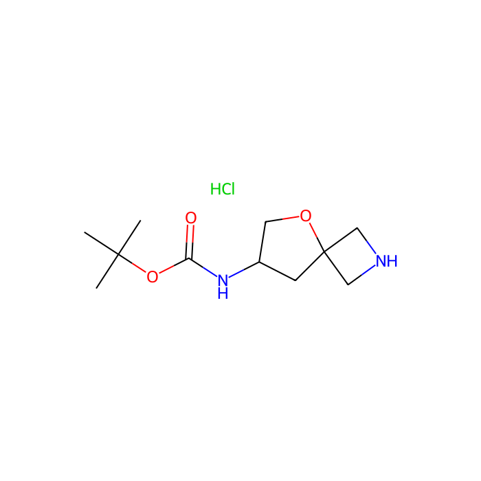 tert-butyl N-(5-oxa-2-azaspiro[3.4]octan-7-yl)carbamate;hydrochloride
