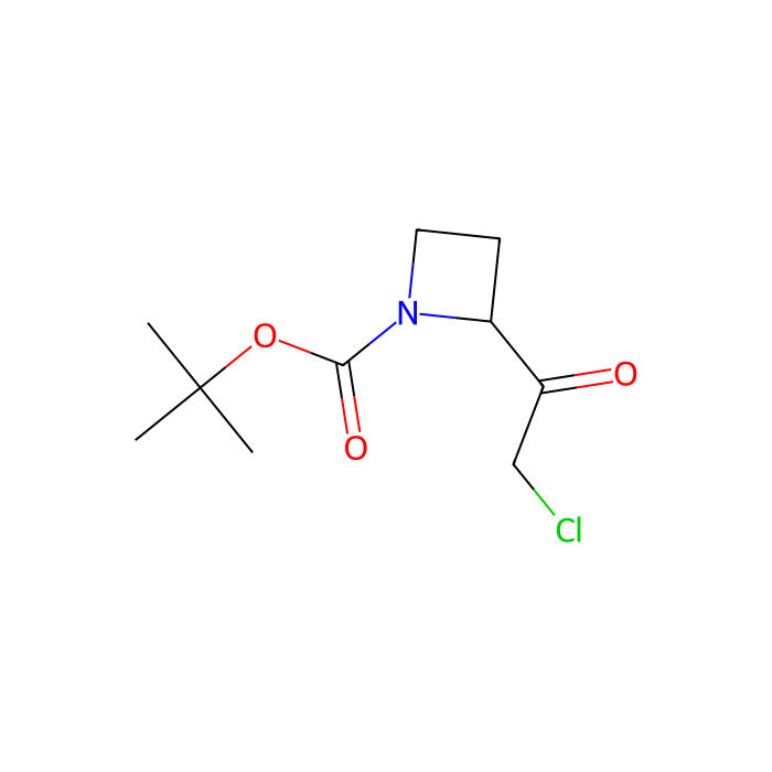 tert-butyl (2R)-2-(2-chloroacetyl)azetidine-1-carboxylate
