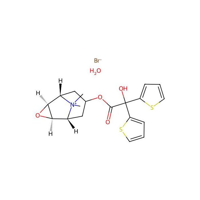 Tiotropium bromide hydrate, 肌卡因乙酰胆碱受体 M3 拮抗剂