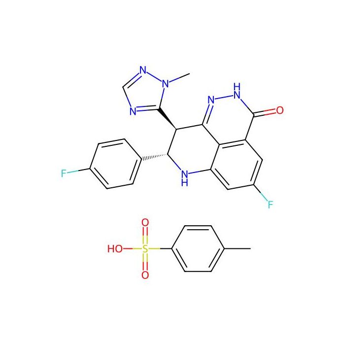 Talazoparib tosylate, 聚[ADP-核糖]聚合酶-1 抑制剂