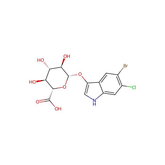 5-溴-4-氯-3-吲哚基-β-D-吡喃葡萄糖醛酸