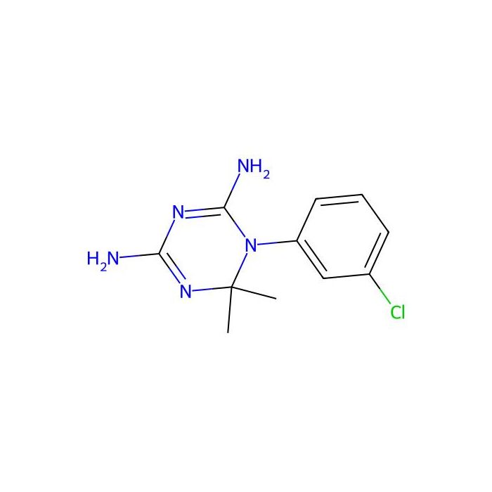 1,3,5-Triazine-2,4-diamine, 1-(3-chlorophenyl)-1,6-dihydro-6,6-dimethyl-