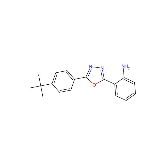 2-[5-(4-Tert-butylphenyl)-1,3,4-oxadiazol-2-yl]aniline