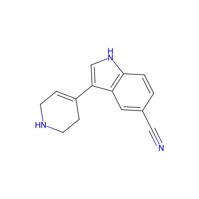 3-(1,2,3,6-tetrahydropyridin-4-yl)-1H-indole-5-carbonitrile