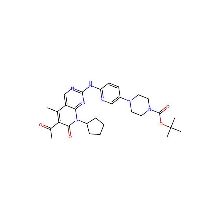 tert-butyl 4-[6-[(6-acetyl-8-cyclopentyl-5-methyl-7-oxo-pyrido[2,3-d]pyrimidin-2-yl)amino]-3-pyridyl]piperazine-1-carboxylate