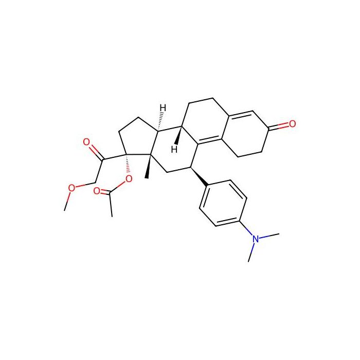 Telapristone acetate, 孕酮受体调节剂