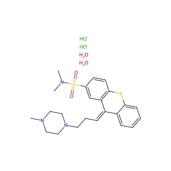 Thiothixene hydrochloride, 羟色胺 2a（5-HT2a）受体拮抗剂