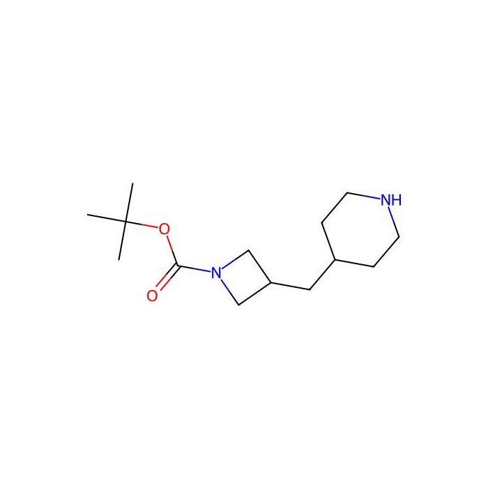 tert-butyl 3-[(piperidin-4-yl)methyl]azetidine-1-carboxylate