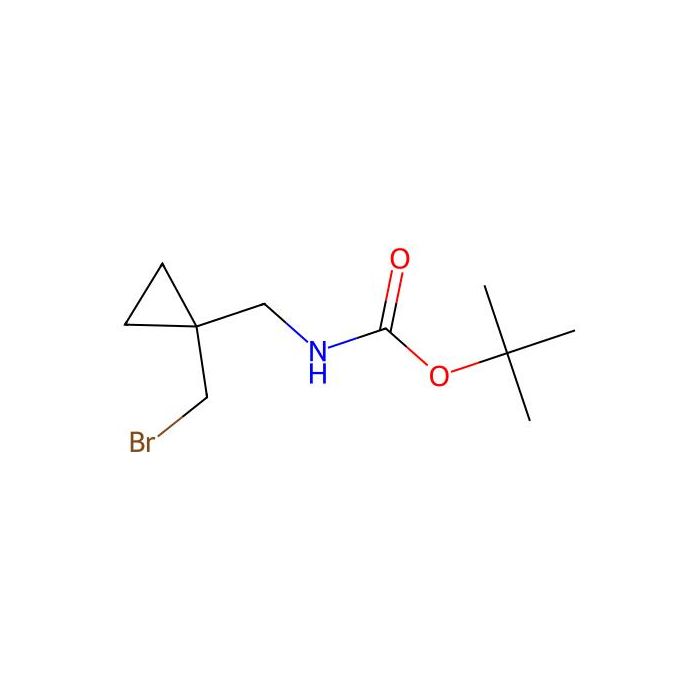 tert-butyl N-{[1-(bromomethyl)cyclopropyl]methyl}carbamate