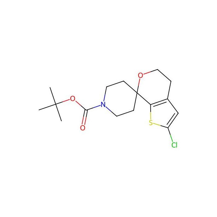 tert-butyl 2'-chloro-4',5'-dihydrospiro[piperidine-4,7'-thieno[2,3-c]pyran]-1-carboxylate