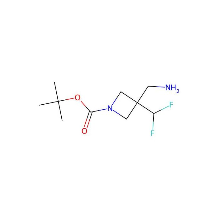tert-butyl 3-(aminomethyl)-3-(difluoromethyl)azetidine-1-carboxylate