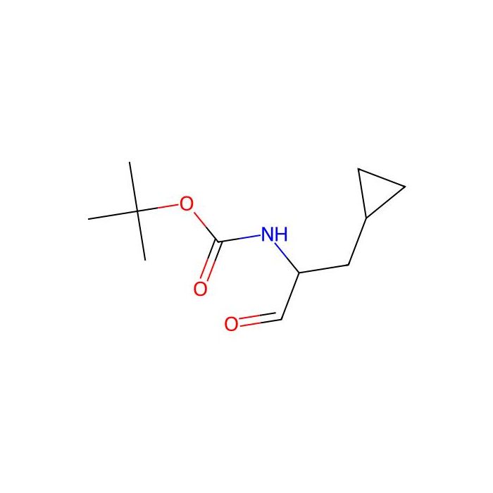 tert-butyl N-(1-cyclopropyl-3-oxopropan-2-yl)carbamate