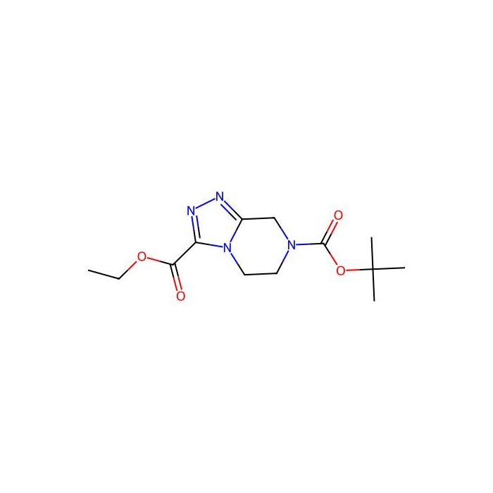 7-tert-butyl 3-ethyl 5h,6h,7h,8h-[1,2,4]triazolo[4,3-a]pyrazine-3,7-dicarboxylate