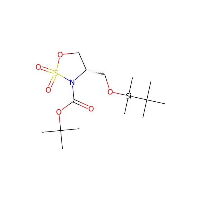 tert-butyl (4S)-4-[[tert-butyl(dimethyl)silyl]oxymethyl]-2,2-dioxo-oxathiazolidine-3-carboxylate