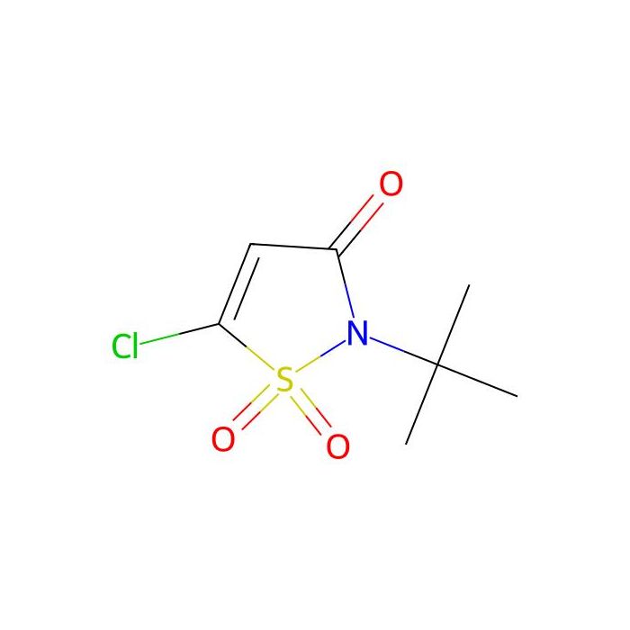 2-tert-butyl-5-chloro-1,1-dioxo-isothiazol-3-one