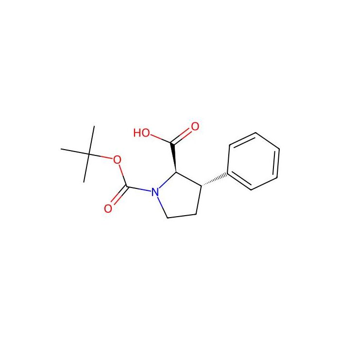 trans-1-tert-butoxycarbonyl-3-phenyl-pyrrolidine-2-carboxylic acid