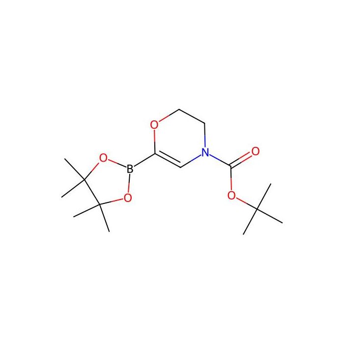 tert-butyl 6-(4,4,5,5-tetramethyl-1,3,2-dioxaborolan-2-yl)-2,3-dihydro-1,4-oxazine-4-carboxylate