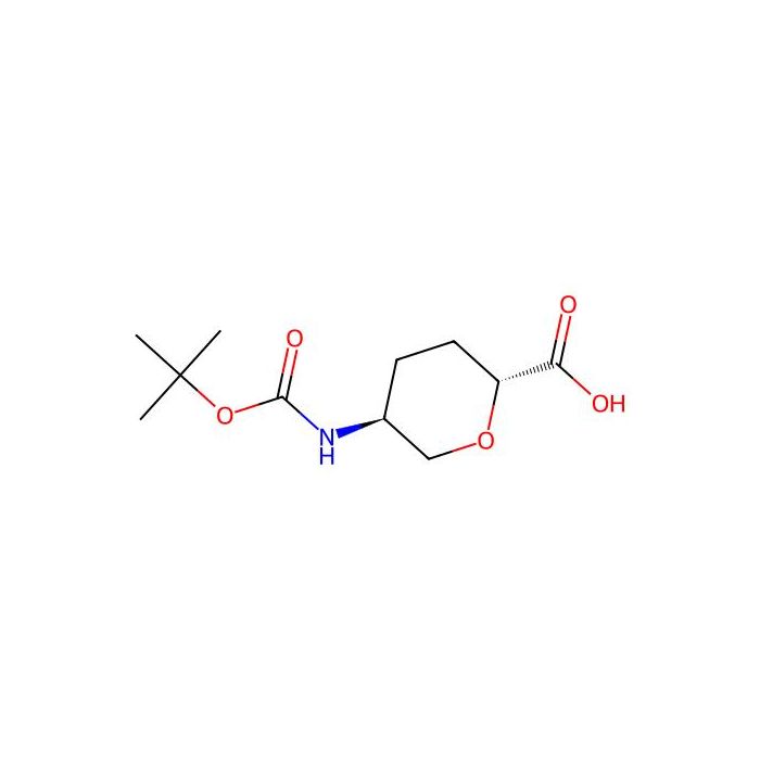 trans-5-(tert-butoxycarbonylamino)tetrahydropyran-2-carboxylic acid