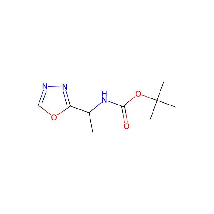 tert-butyl N-[1-(1,3,4-oxadiazol-2-yl)ethyl]carbamate