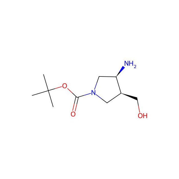tert-butyl (3S,4S)-3-amino-4-(hydroxymethyl)pyrrolidine-1-carboxylate