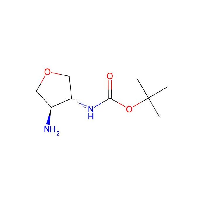 tert-butyl N-[(3R,4R)-4-aminotetrahydrofuran-3-yl]carbamate