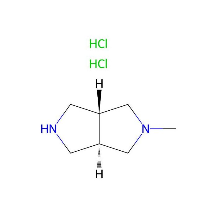 trans-5-methyl-2,3,3a,4,6,6a-hexahydro-1H-pyrrolo[3,4-c]pyrrole;dihydrochloride