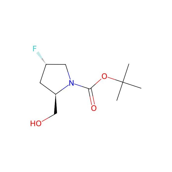 tert-butyl (2R,4S)-4-fluoro-2-(hydroxymethyl)pyrrolidine-1-carboxylate