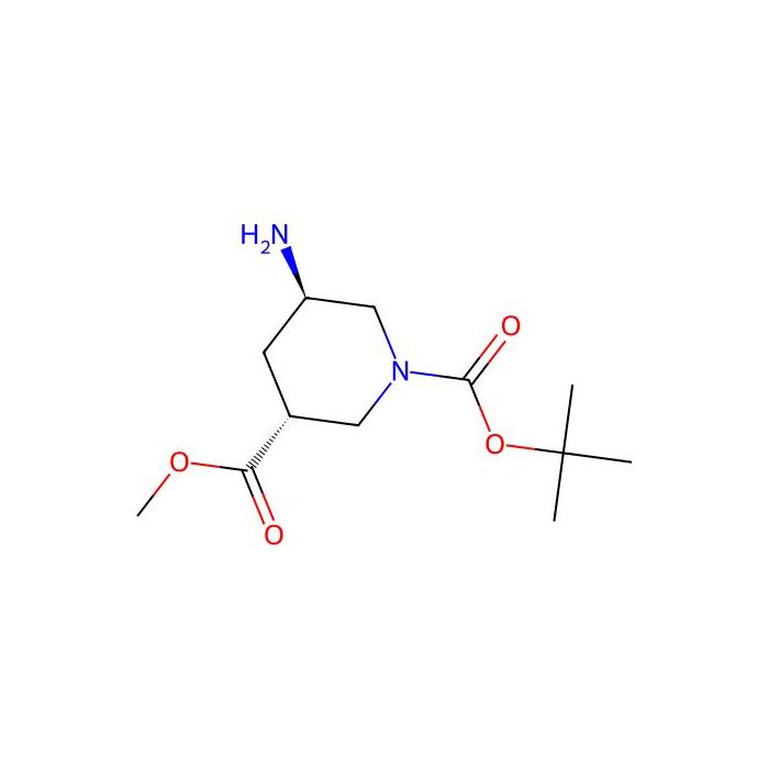 1-tert-butyl 3-methyl trans-5-aminopiperidine-1,3-dicarboxylate