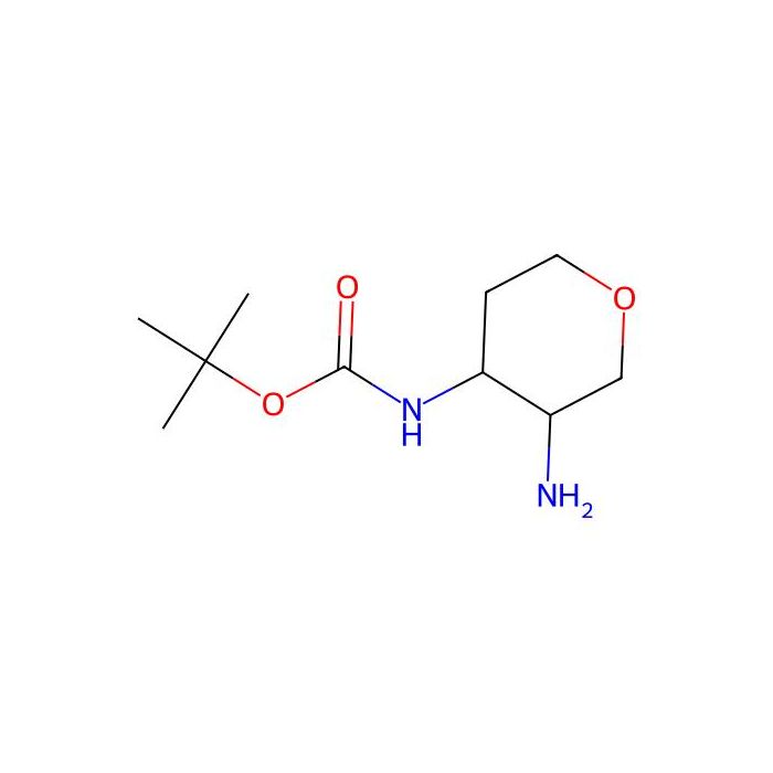tert-butyl N-[(3S,4R)-3-aminotetrahydropyran-4-yl]carbamate