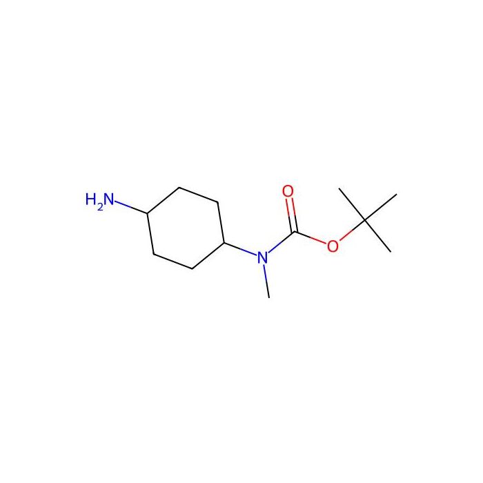 tert-butyl trans-N-(4-aminocyclohexyl)-N-methyl-carbamate