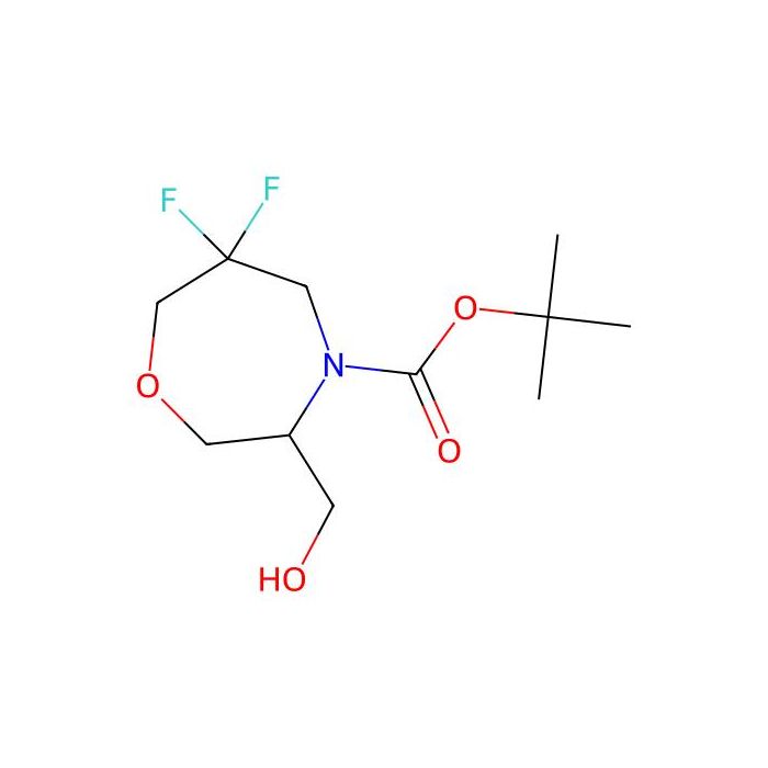 tert-butyl 6,6-difluoro-3-(hydroxymethyl)-1,4-oxazepane-4-carboxylate